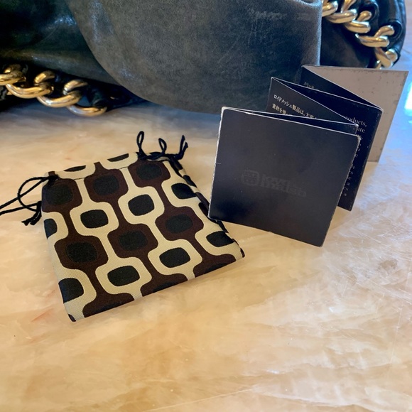 Loyd Marish green leather handbag - Picture 9 of 11